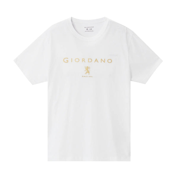 Cotton Jersey Crewneck Short Sleeve Print Tee (Signature Tee)