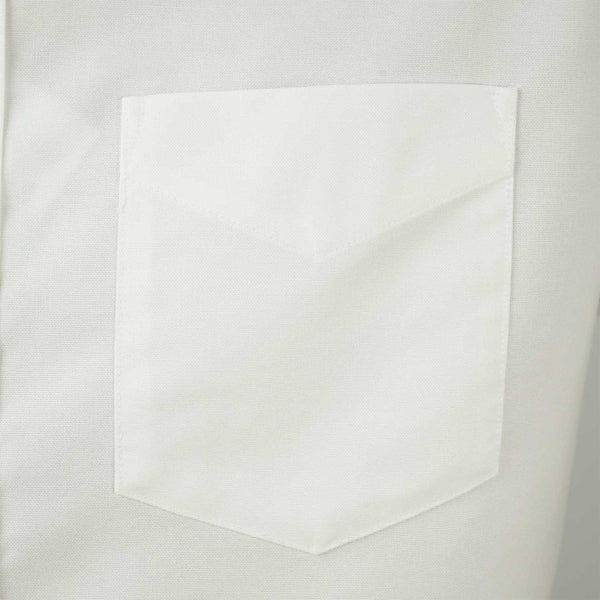 Cotton Oxford Flannel Short Sleeve Regular Wrinkle Free (Premium)