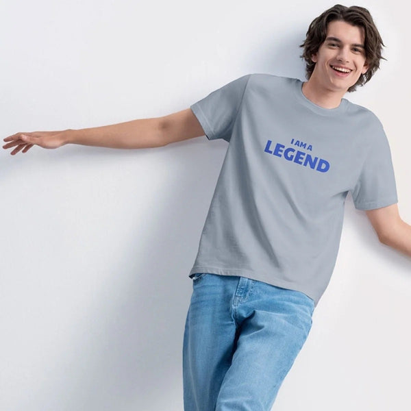 Cotton Jersey Crewneck Short Sleeve Print Tee