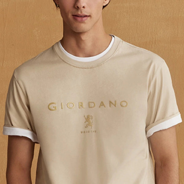 Cotton Jersey Crewneck Short Sleeve Print Tee (Signature Tee)