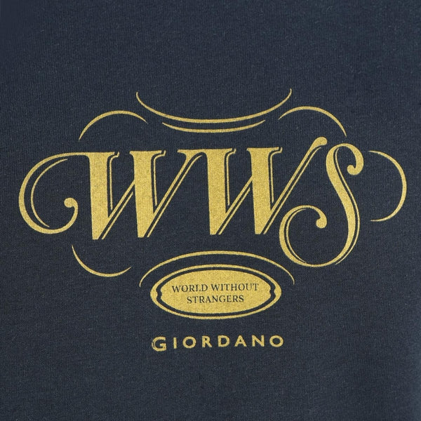 Men's Slim Fit Cotton Jersey Crew Neck Print Tee (WWS)