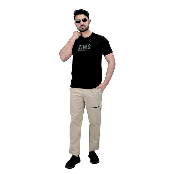 Cotton Jersey Crewneck Short Sleeve Print Tee (WWS)