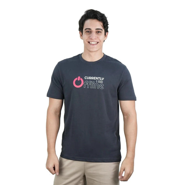 Cotton Jersey Crewneck Short Sleeve Print Tee