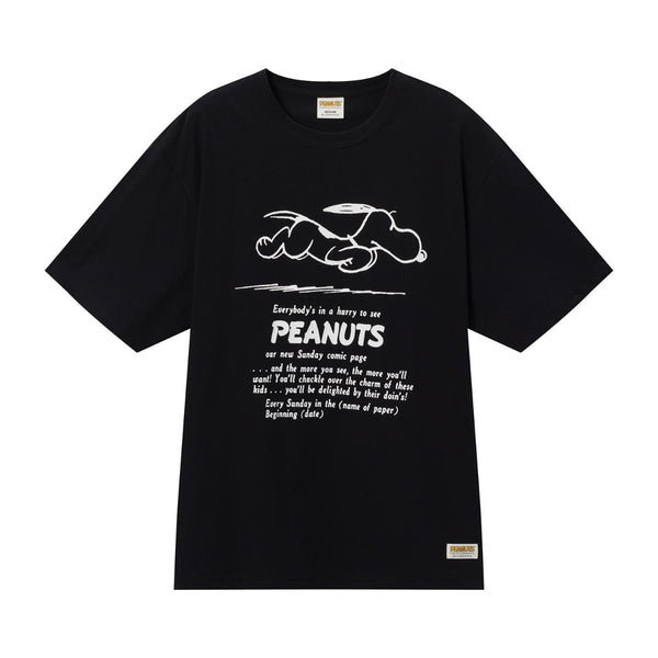 Men's Relaxed Snoopy Print Tee