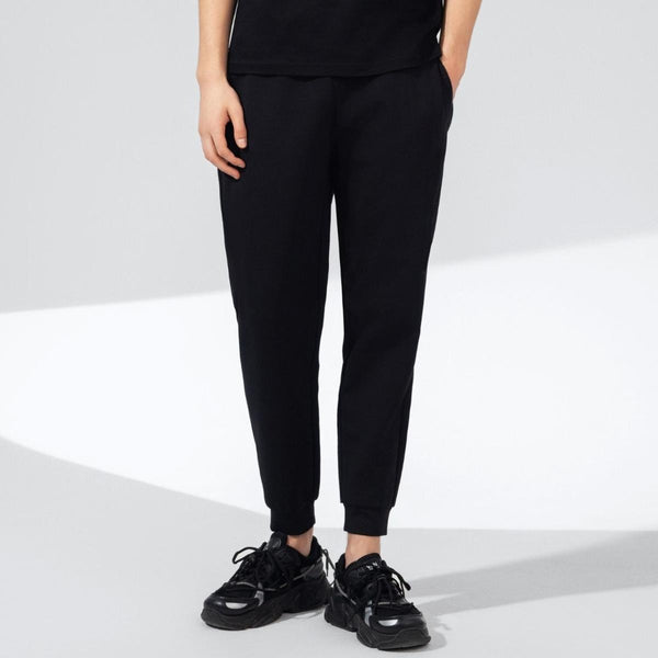 Cotton/Polyester/Spandex Interlock Slim Tapered Joggers