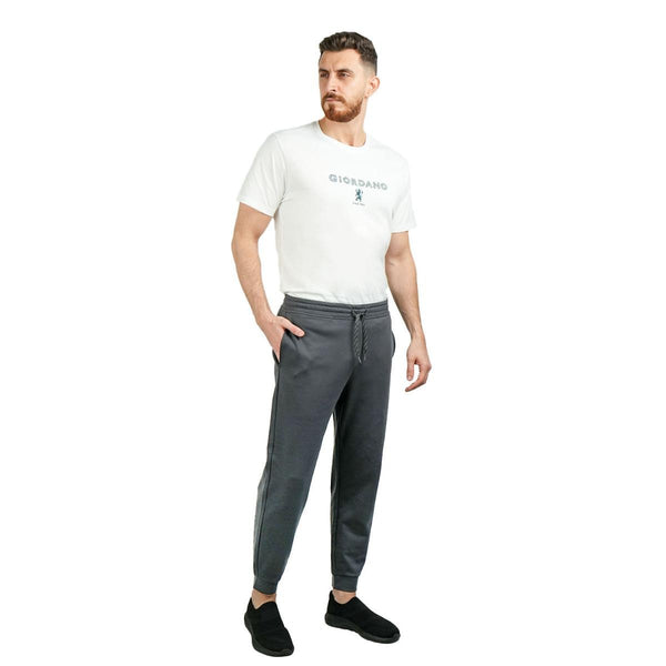 Cotton/Polyester/Spandex Interlock Slim Tapered Joggers