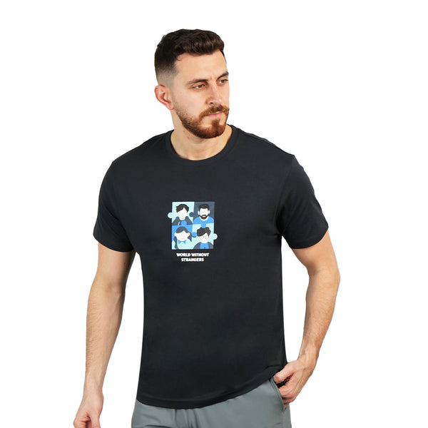 Cotton Jersey Crewneck Short Sleeve Print Tee (WWS)