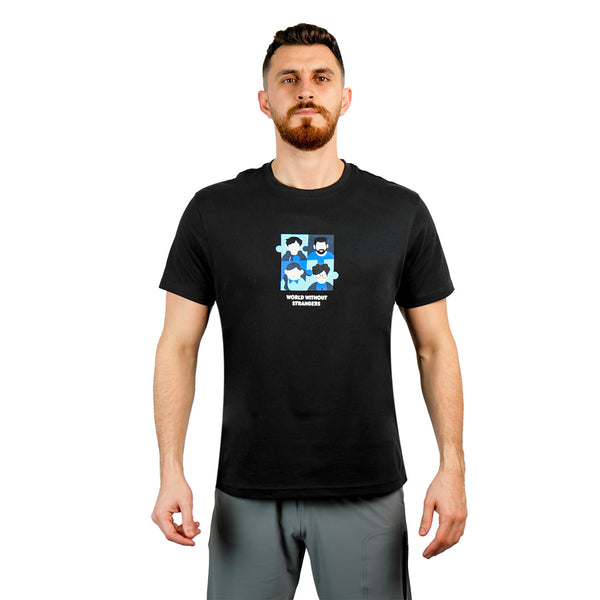 Cotton Jersey Crewneck Short Sleeve Print Tee (WWS)