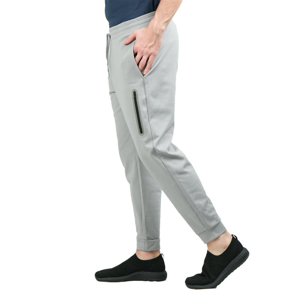 Cotton/Polyester/Spandex Interlock Slim Tapered Joggers