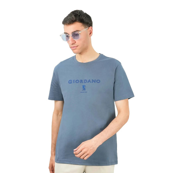 Cotton Jersey Crewneck Short Sleeve Print Tee (Signature Tee)