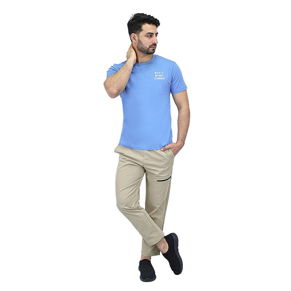 Cotton Jersey Crewneck Short Sleeve Print Tee (WWS)