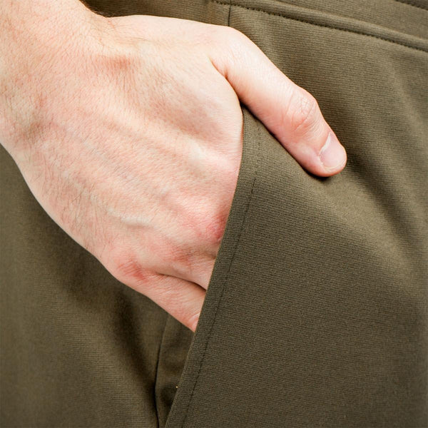 Cotton/Polyester/Spandex Interlock Slim Tapered Joggers