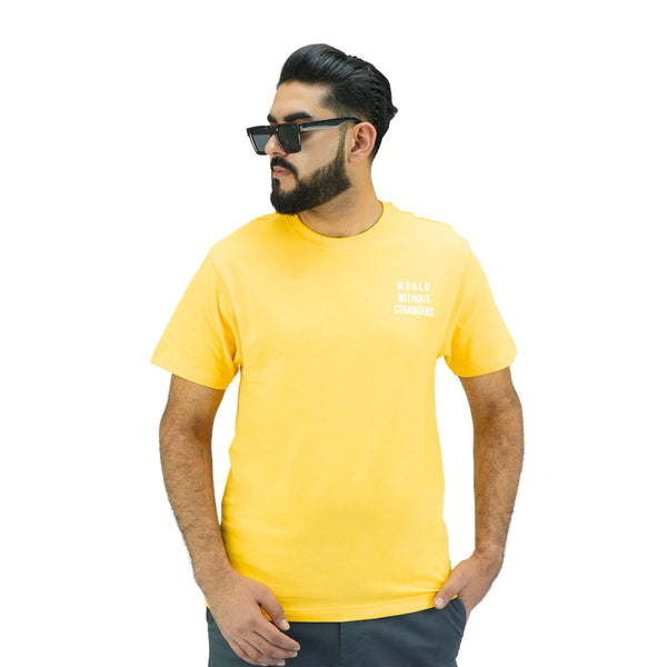 Cotton Jersey Crewneck Short Sleeve Print Tee (WWS)