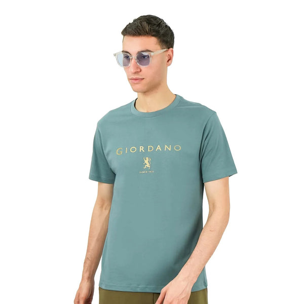 Cotton Jersey Crewneck Short Sleeve Print Tee (Signature Tee)