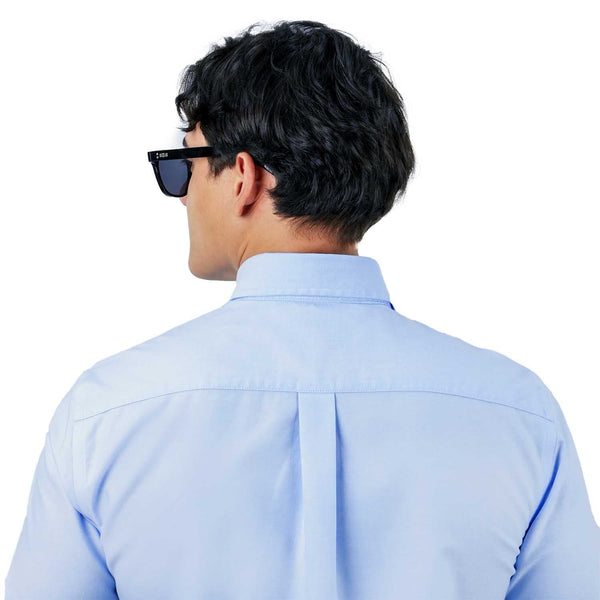 Cotton Oxford Flannel Short Sleeve Regular Wrinkle Free (Premium)