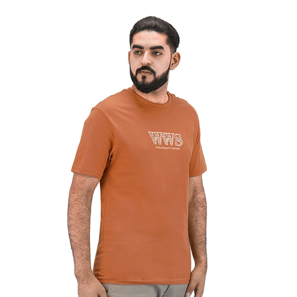 Cotton Jersey Crewneck Short Sleeve Print Tee (WWS)