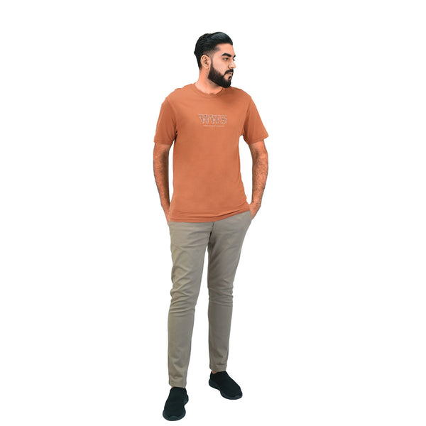 Cotton Jersey Crewneck Short Sleeve Print Tee (WWS)