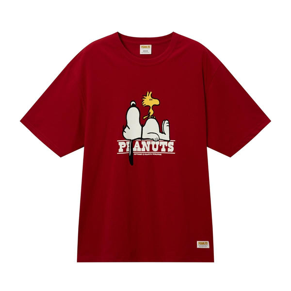 Men's Relaxed Snoopy Print Tee