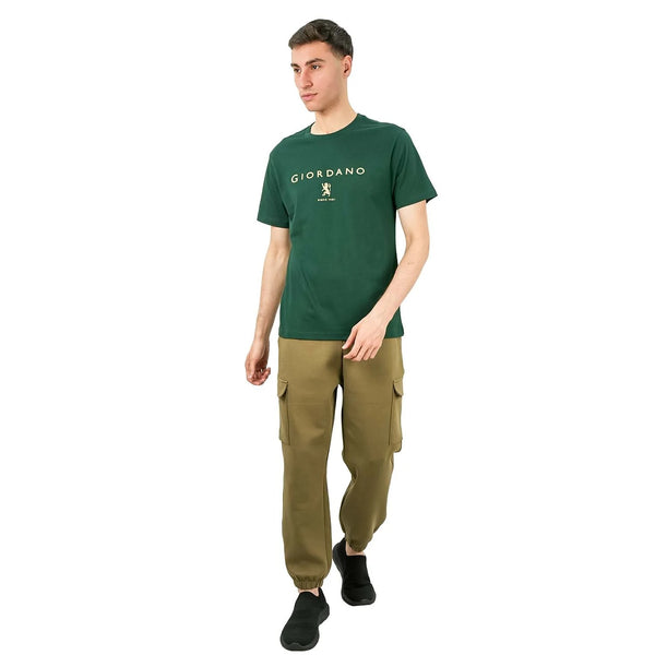 Cotton Jersey Crewneck Short Sleeve Print Tee (Signature Tee)