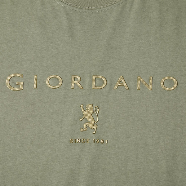 Cotton Jersey Crewneck Short Sleeve Print Tee (Signature Tee)