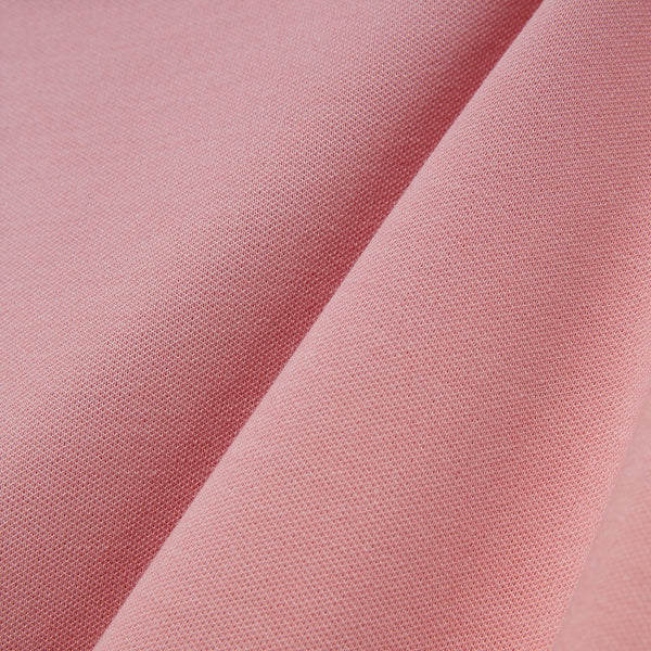 Cotton/Lycra Pique Flat Knitted Collar Short Sleeve Slim Embroidery Lion Polo