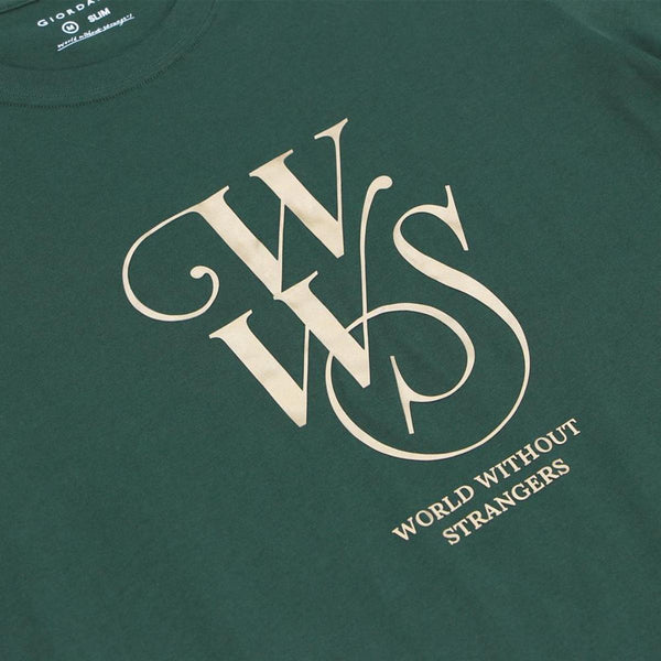 Cotton Jersey Crewneck Short Sleeve Print Tee (WWS)