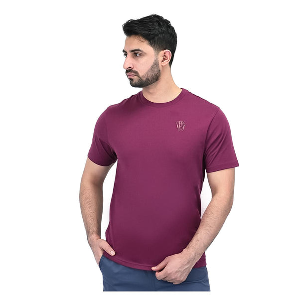 Cotton Jersey Crewneck Short Sleeve Print Tee (WWS)