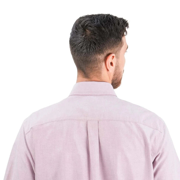 Cotton Oxford Flannel Short Sleeve Regular Wrinkle Free (Premium)