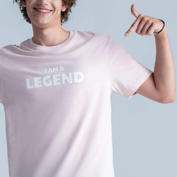 Cotton Jersey Crewneck Short Sleeve Print Tee