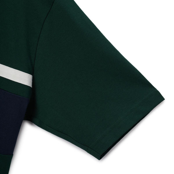 Cotton Jersey Flat Knitted Collar Short Sleeve Relax Bold Polo (Snoopy)