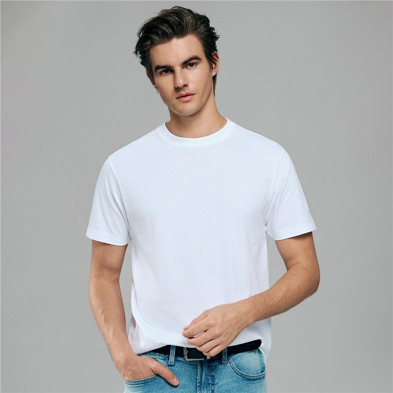 Men's Slim Fit Cotton Crew Neck Tee