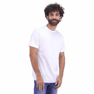 Cotton Jersey Crewneck Short Sleeve Slim Tee