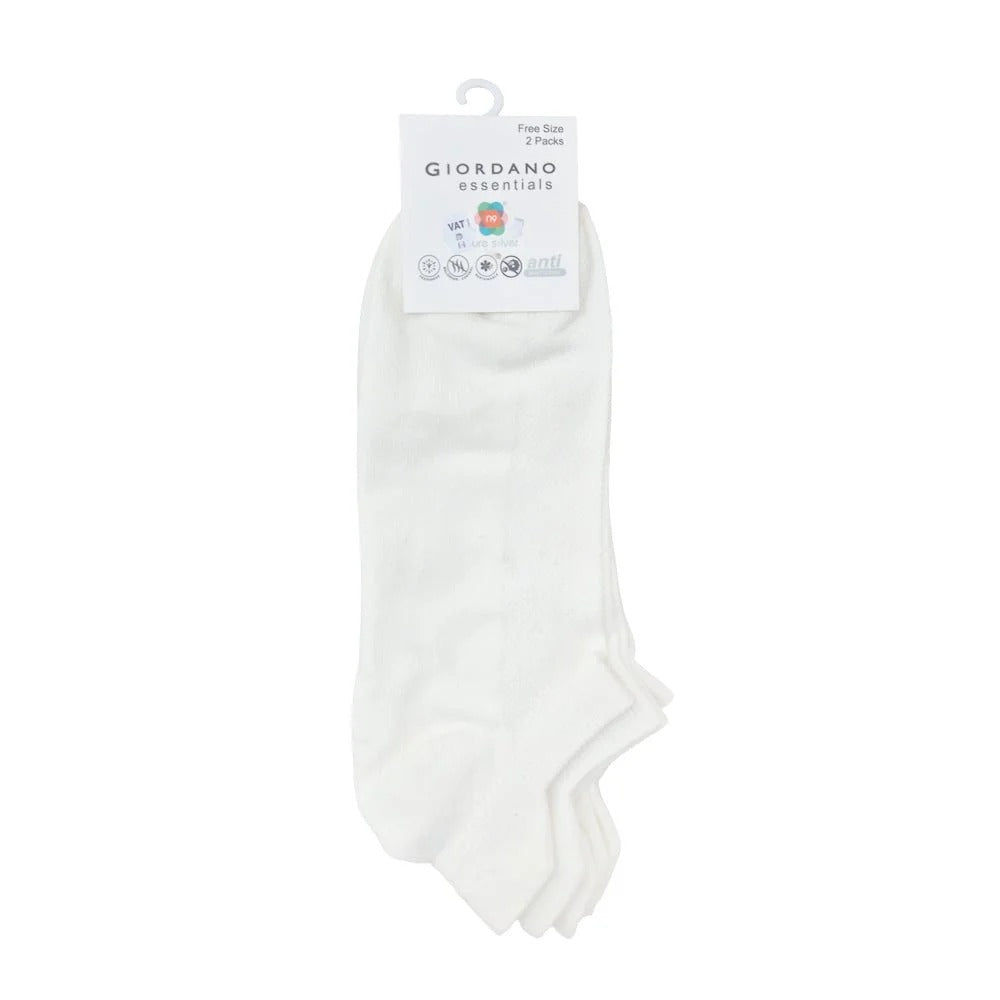 Unisex 2-Pack Ankle Socks: Essential Cotton Blend Comfort