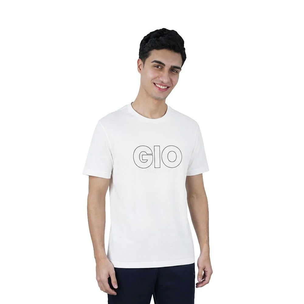 Men’s Slim Fit Cotton Graphic Print Tee