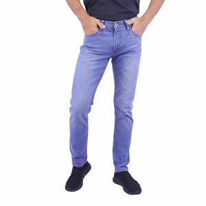 Cotton/Spandex Denim Low Rise Skinny Tapered Jeans