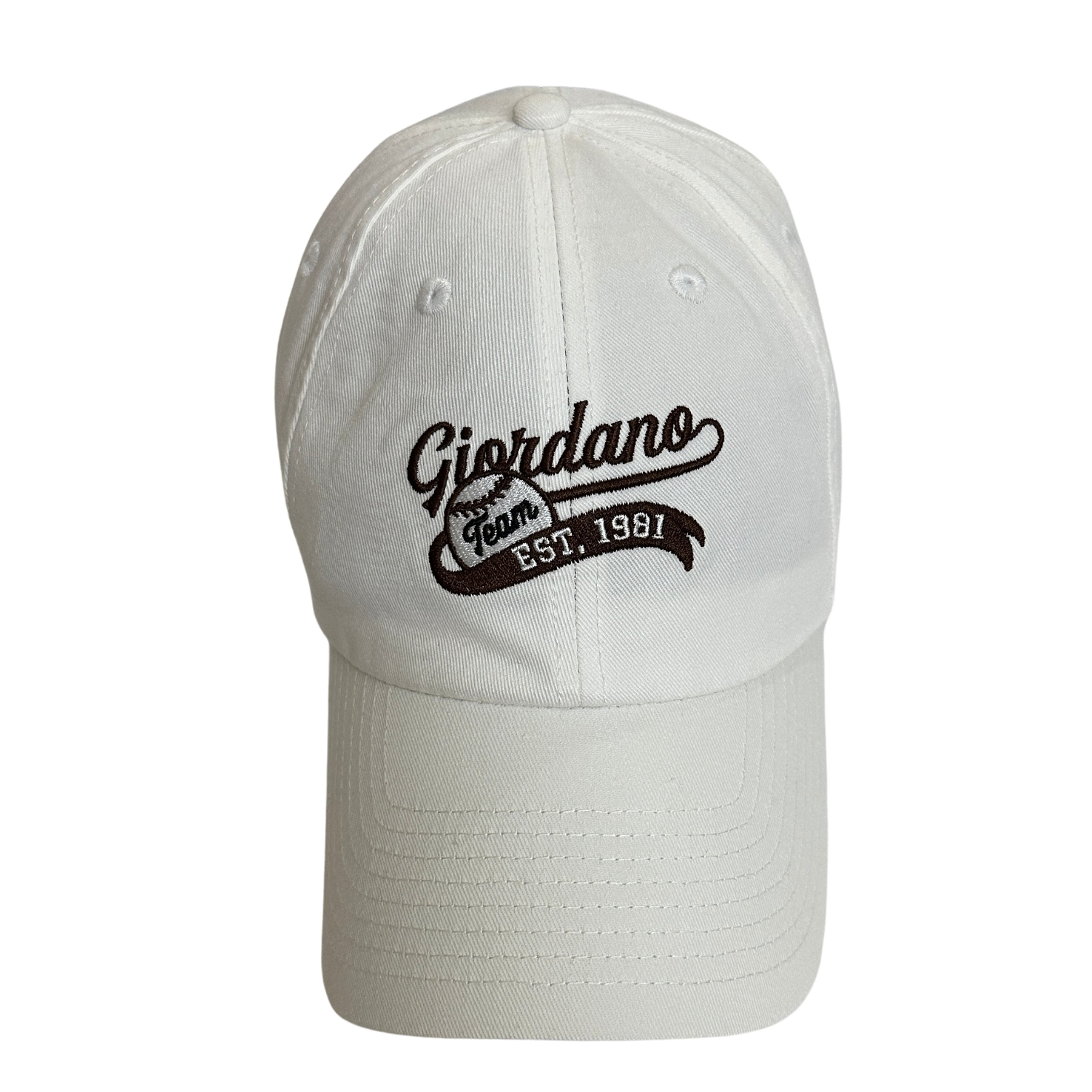 قبعة مطرزة من القطن