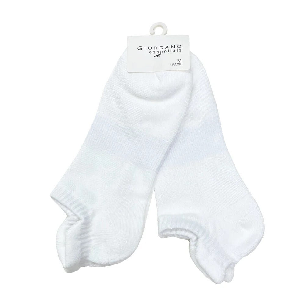Unisex 2-Pack Low Cut Ped Socks with Soft Stretch Comfort