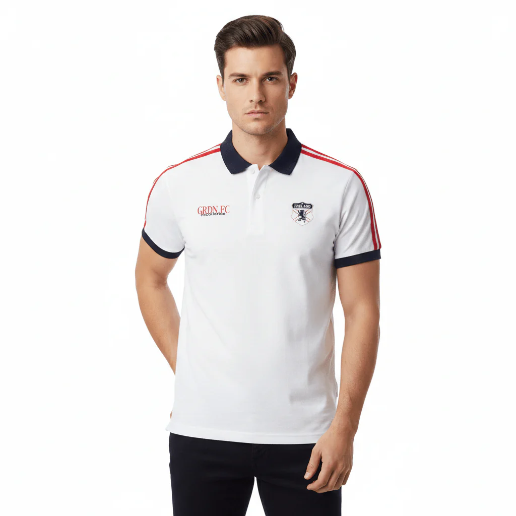 Men Slim Cotton Lycra Polo (World Cup)