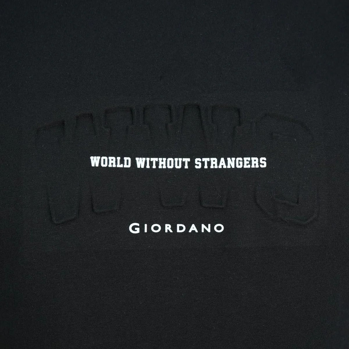 تيشيرت رجالي ضيق من القطن الجيرسيه برقبة دائرية مطبوع (WWS)