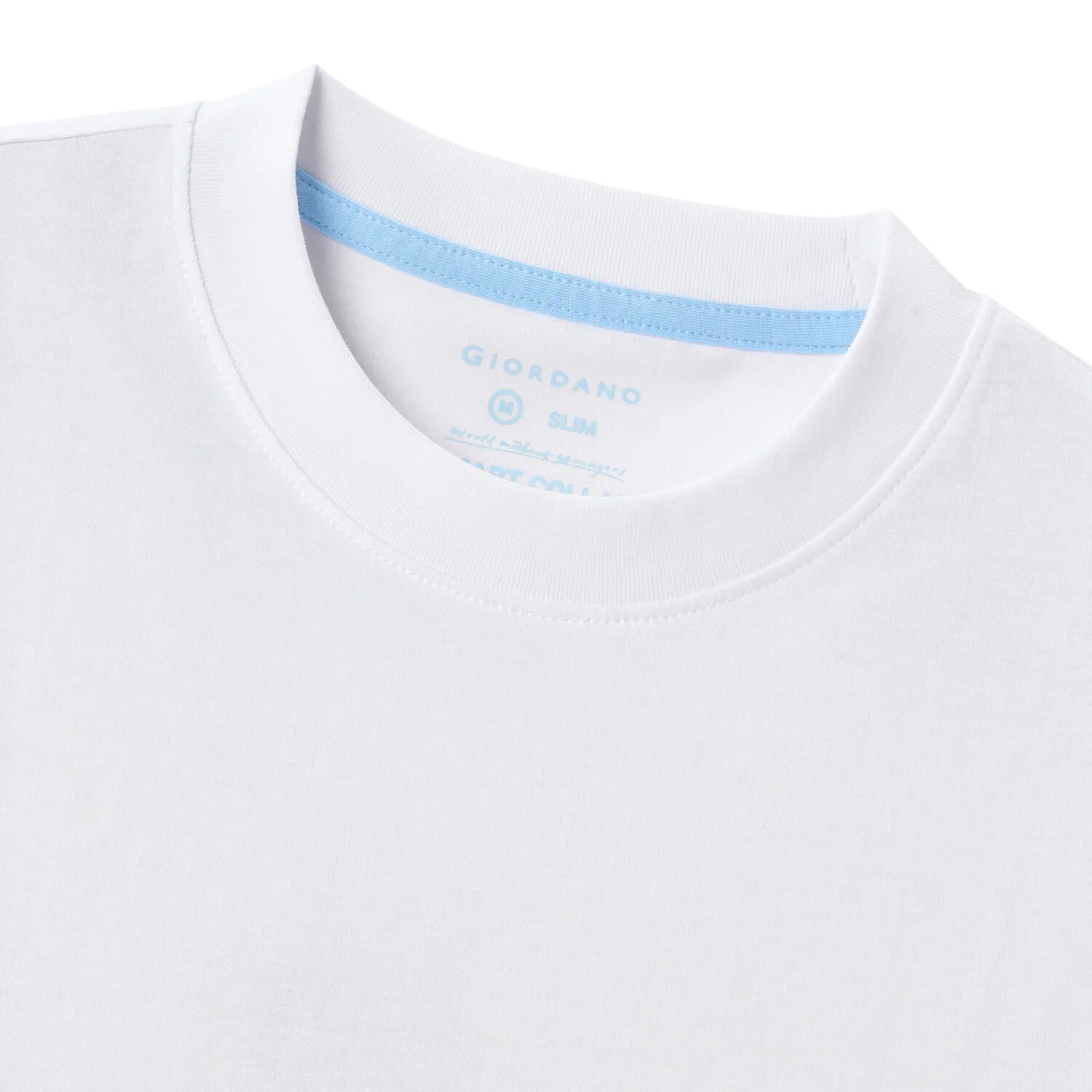 Cotton Jersey Crewneck Short Sleeve Slim Tee