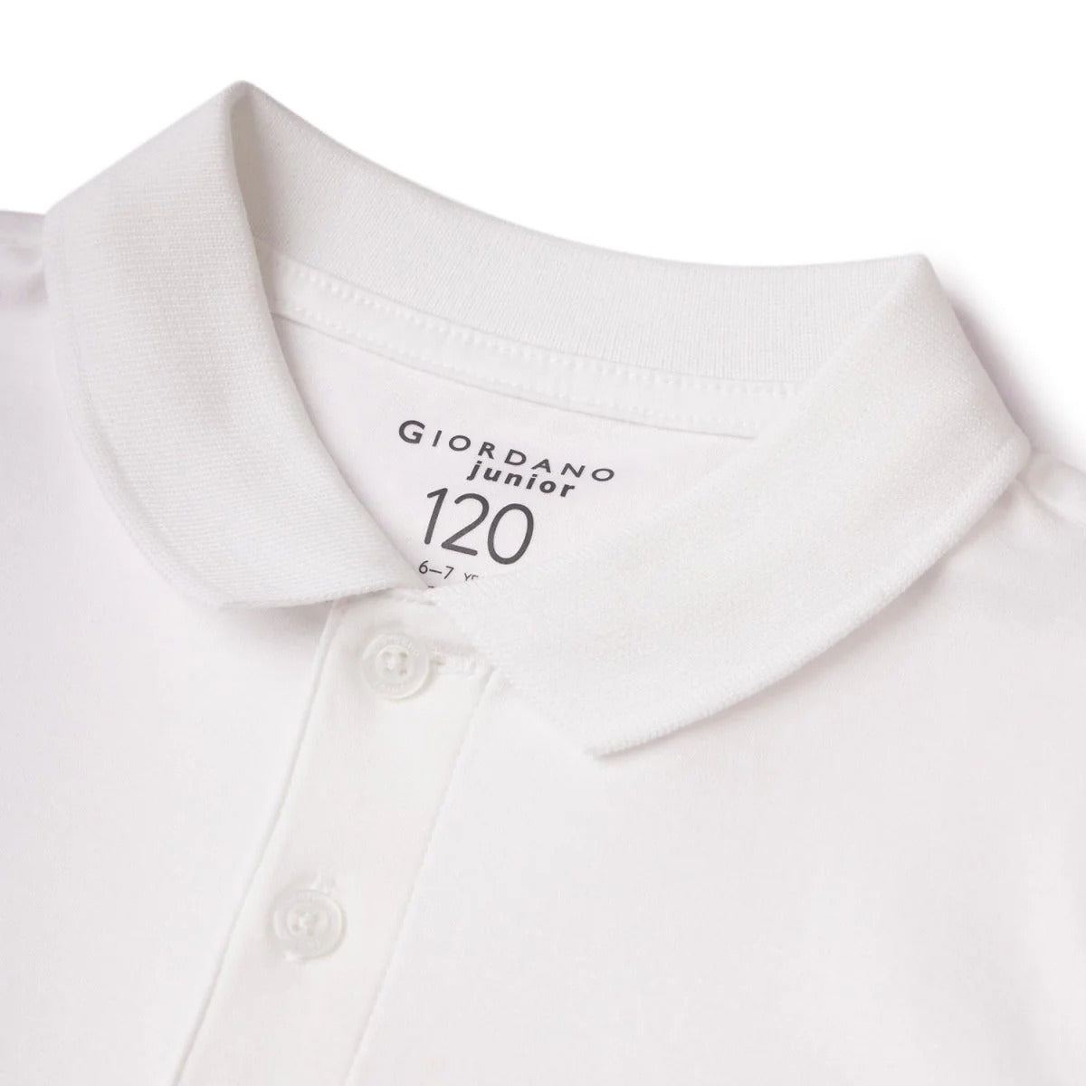 Junior Cotton Interlock Flat Knitted Collar Short Sleeve Slim Embroidery Solid Polo (Liquid Touch)