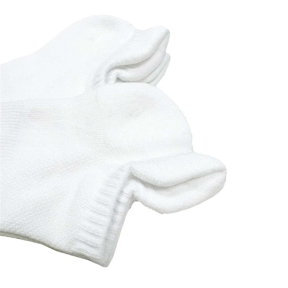 Unisex 2-Pack Low Cut Ped Socks with Soft Stretch Comfort