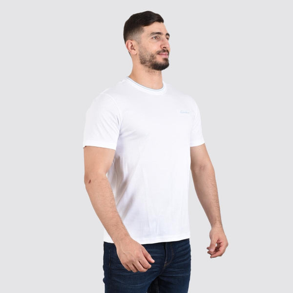 Cotton Interlock Crewneck Short Sleeve Slim Tee (Liquid Touch Signature tees)