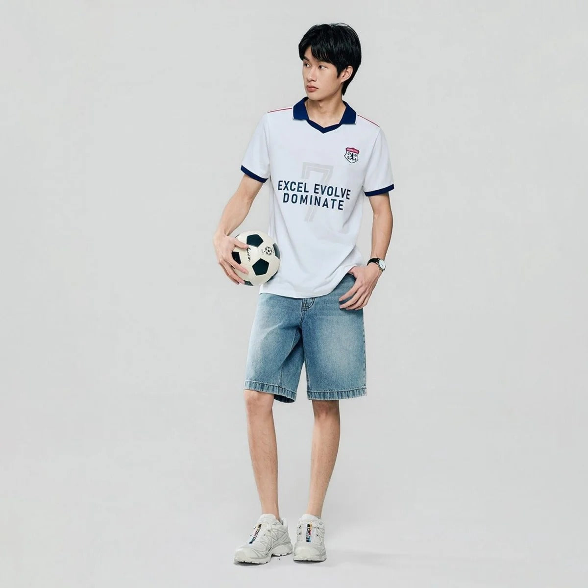 Men Slim Cotton Lycra Polo (World Cup)