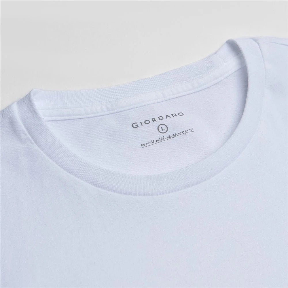Men's Slim Cotton Crew Neck Tee 3-Pack Essentials