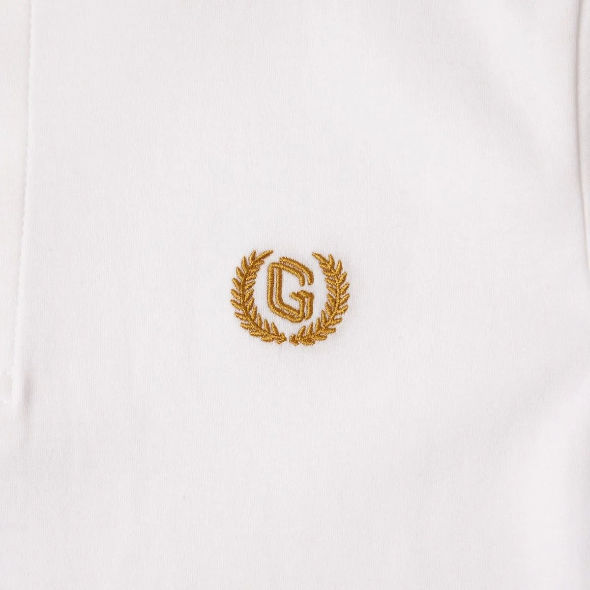 Junior Cotton Interlock Flat Knitted Collar Short Sleeve Slim Embroidery Solid Polo (Liquid Touch)