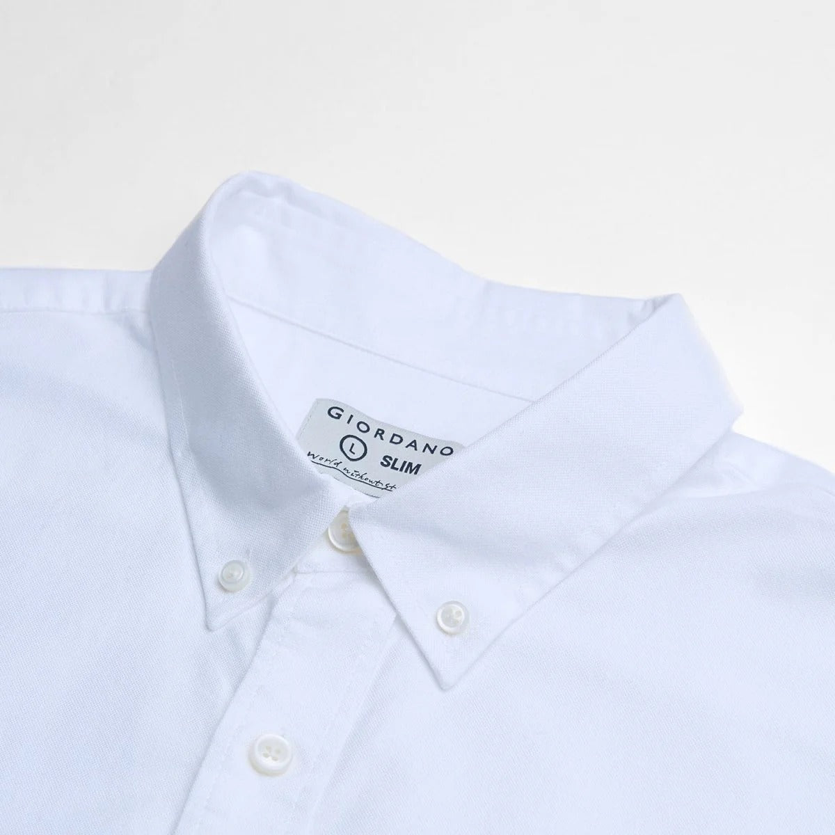 Men's Cotton Slim Oxford Shirt