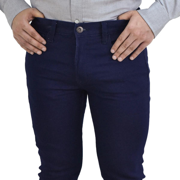 Cotton/Polyester/Spandex Denim Low Rise Skinny Tapered Jeans