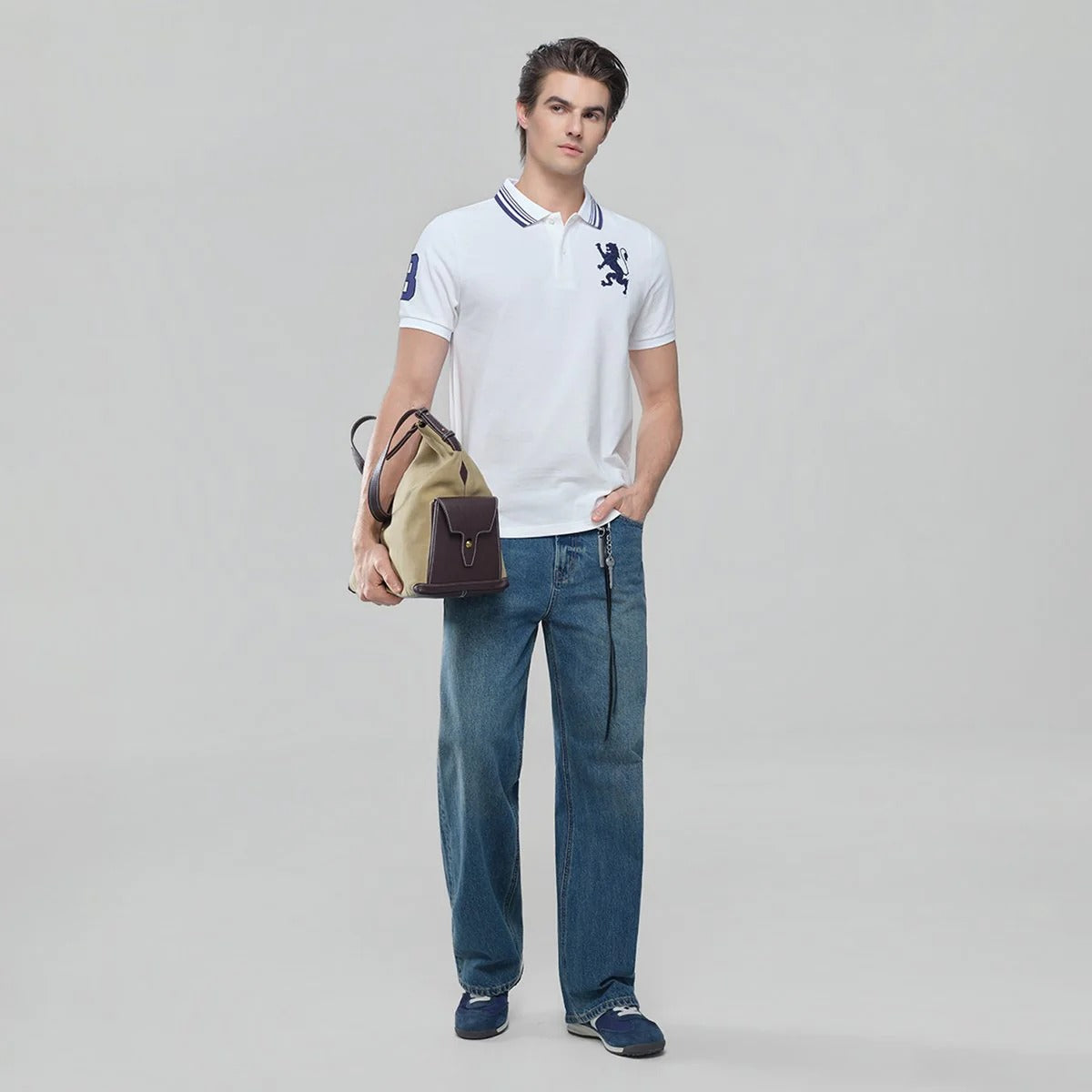 Men's Lion Polo