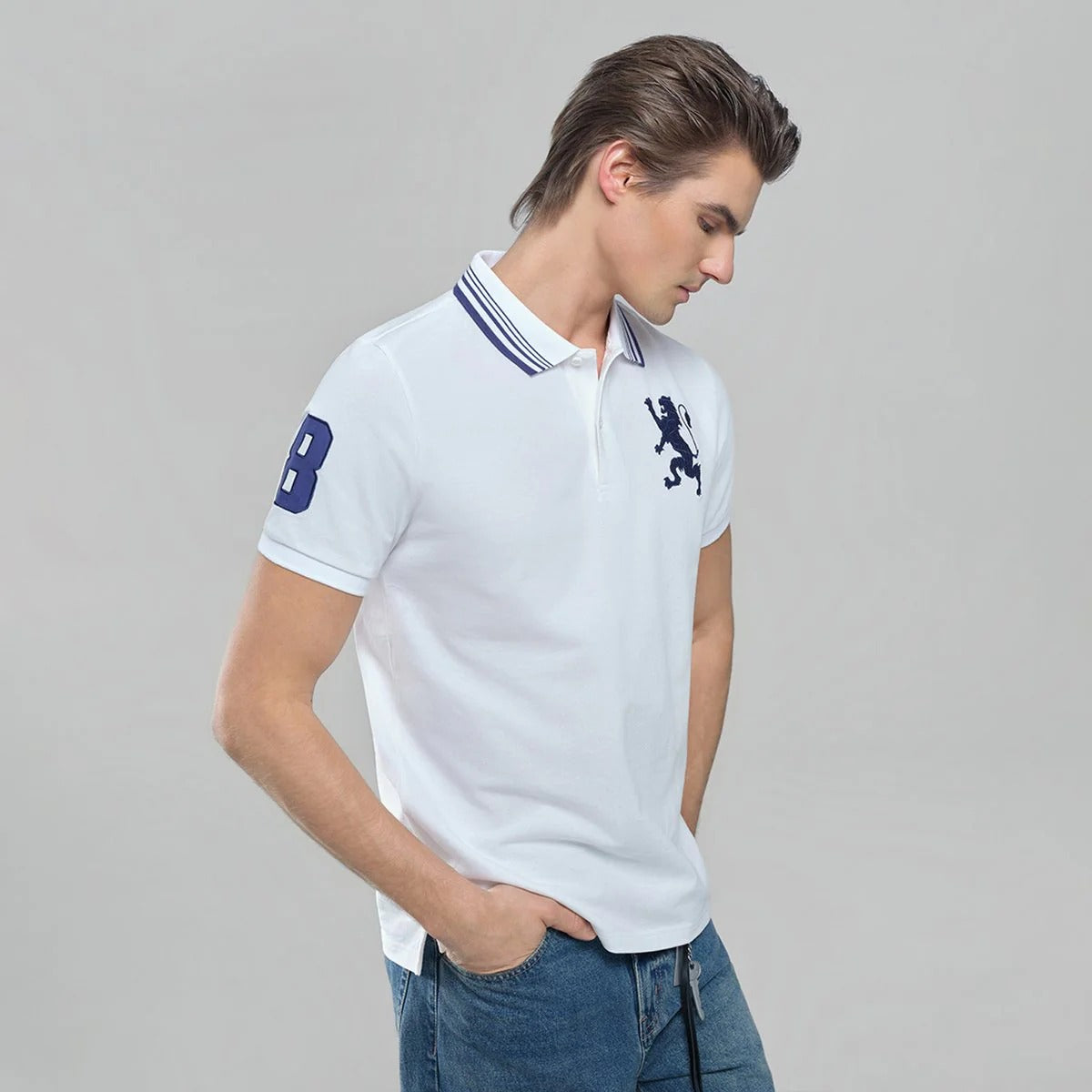 Men's Lion Polo